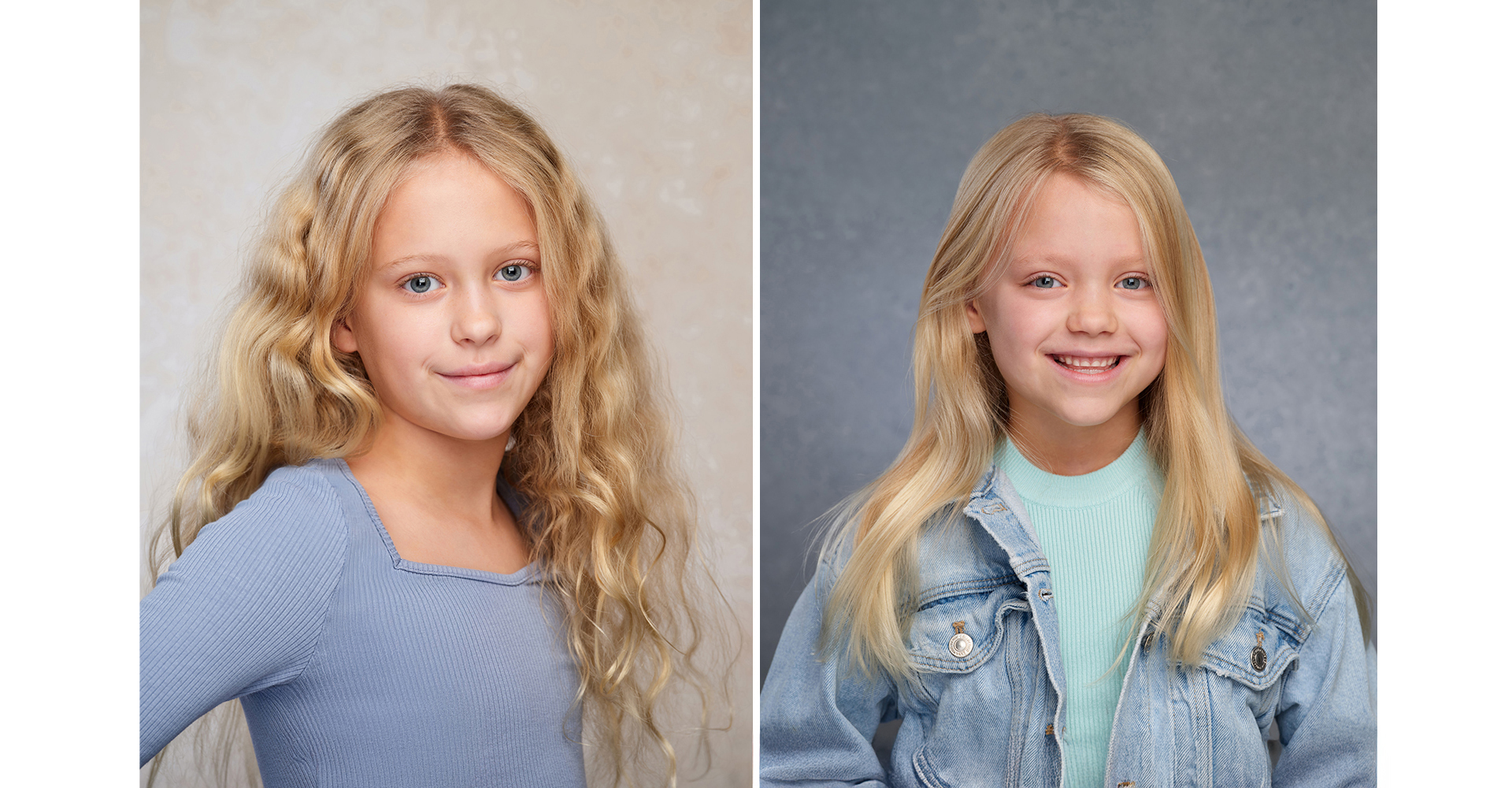 Child actress head shot
